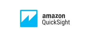 AWS QuickSight logo - Business Intelligence and data analytics module